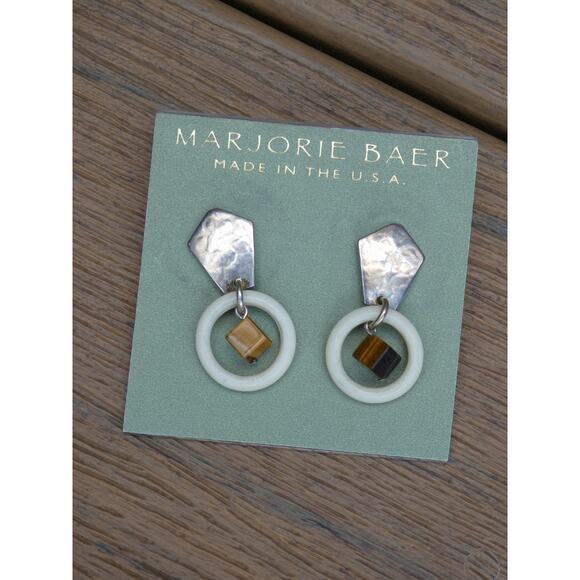 Marjorie Baer Sterling Silver Earrings - Picture 4 of 4